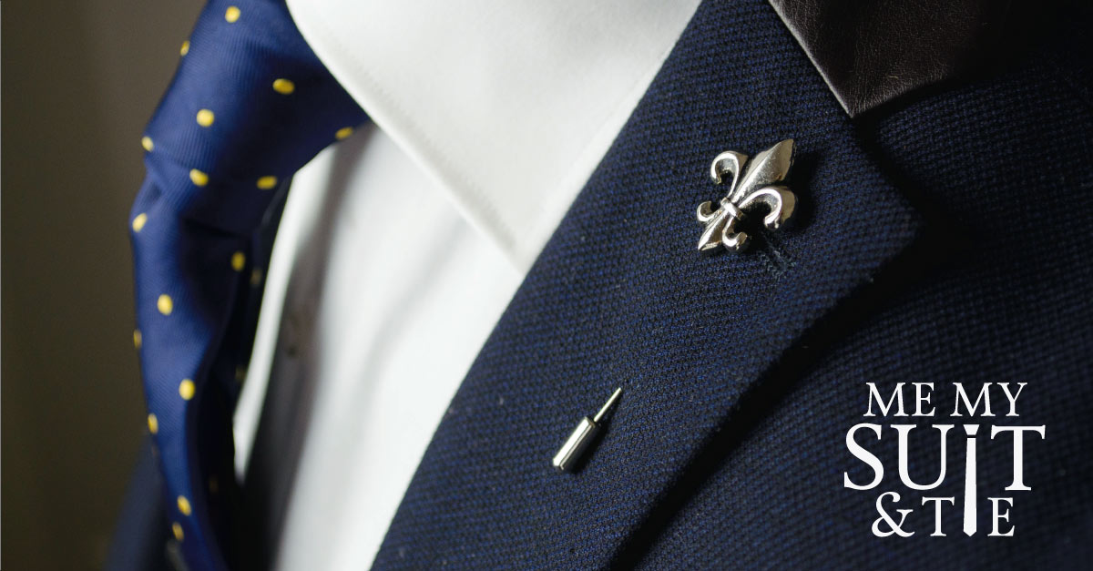 Lapel pin tie bar